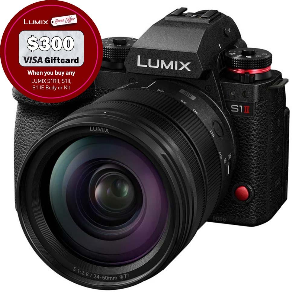 Panasonic LUMIX S1 II Kit with 24-60mm F2.8 Lens