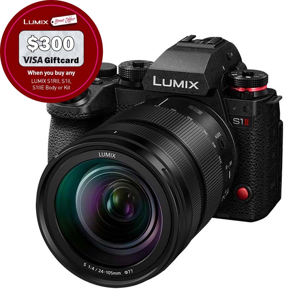Panasonic LUMIX S1 II Kit with 24-105mm F4 MACRO O.I.S Lens