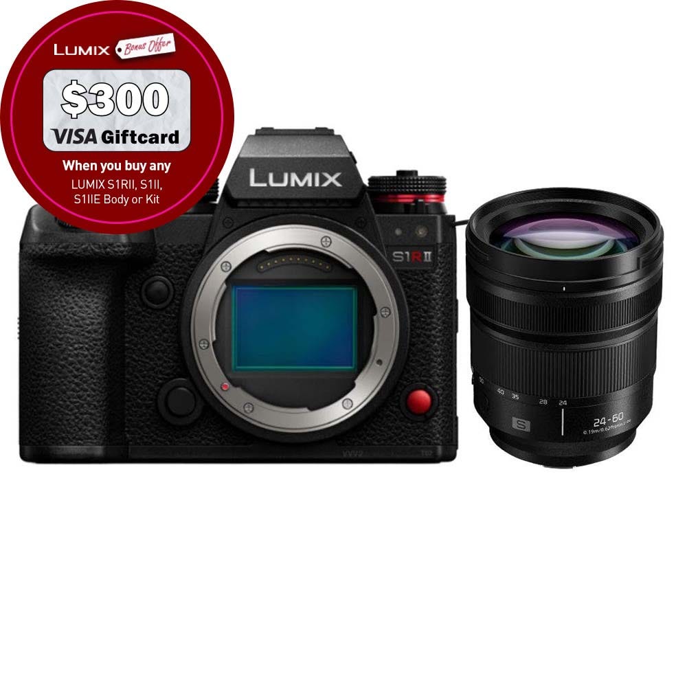 Panasonic LUMIX S1R II Kit with 24-60mm F2.8 Lens