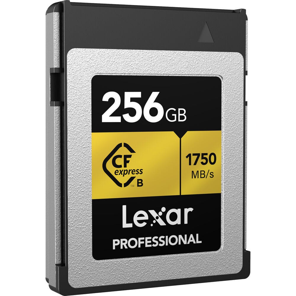 Lexar Professional Gold PRO Series CFexpress Type B Card - 256GB