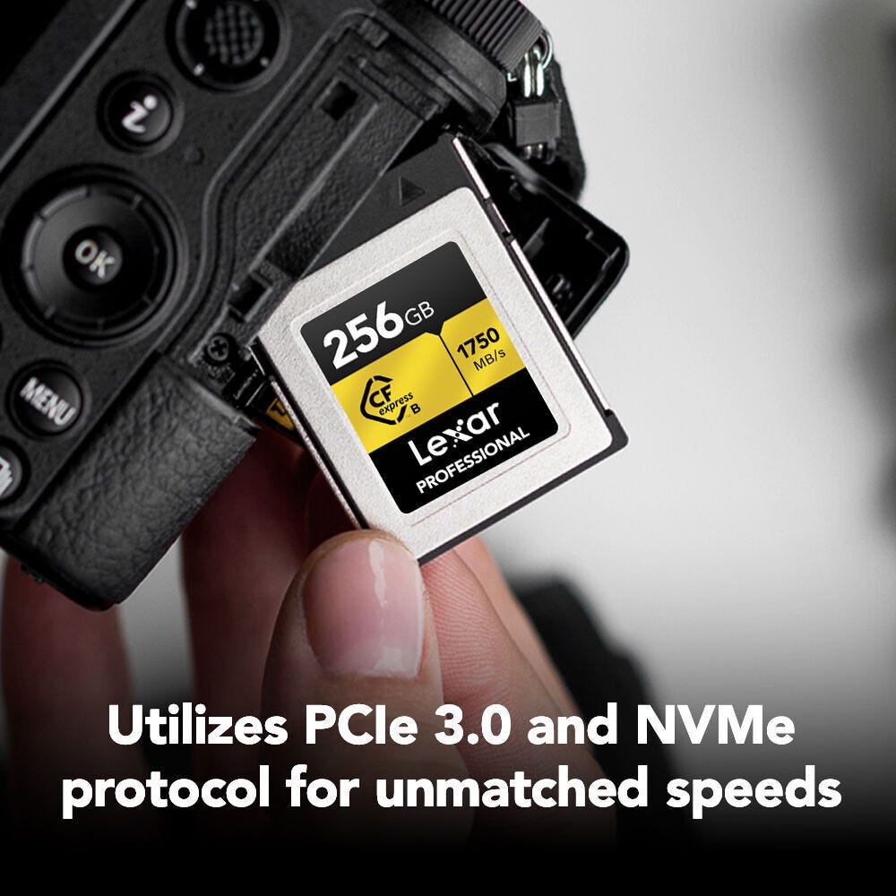 Lexar Professional Gold PRO Series CFexpress Type B Card - 256GB