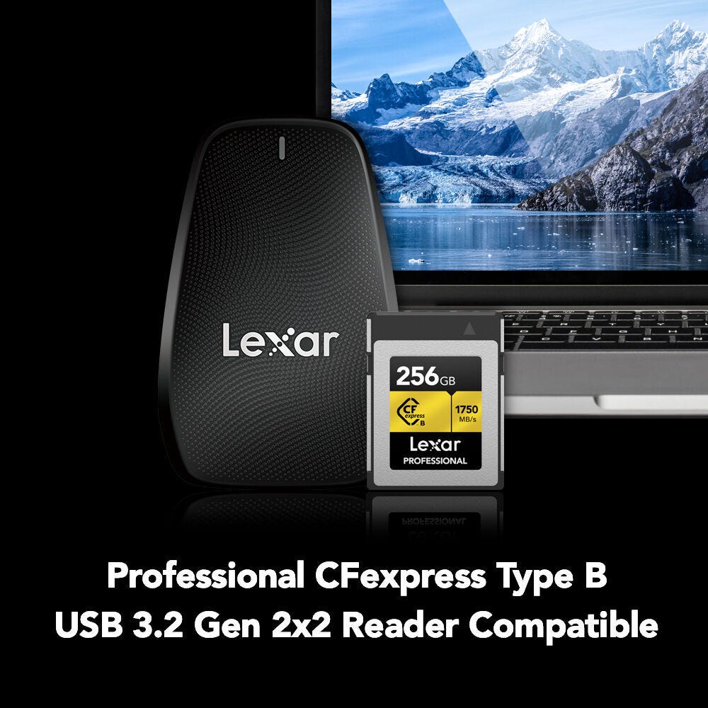Lexar Professional Gold PRO Series CFexpress Type B Card - 256GB