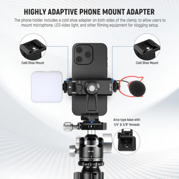 NEEWER SP-02 Phone Tripod Mount Adapter 