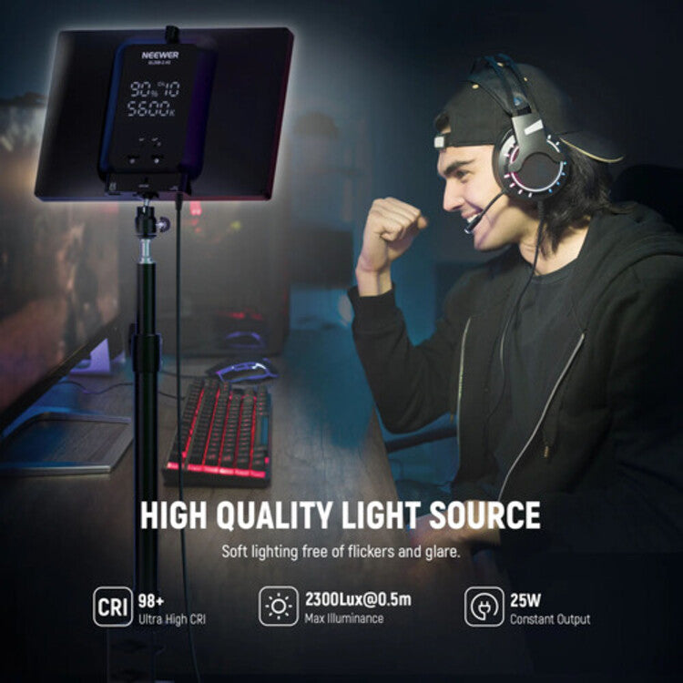 NEEWER GL25B Side Light Panel Lights