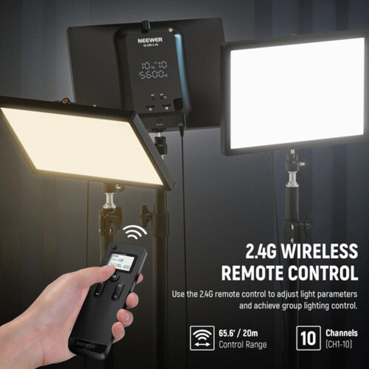 NEEWER GL25B Side Light Panel Lights