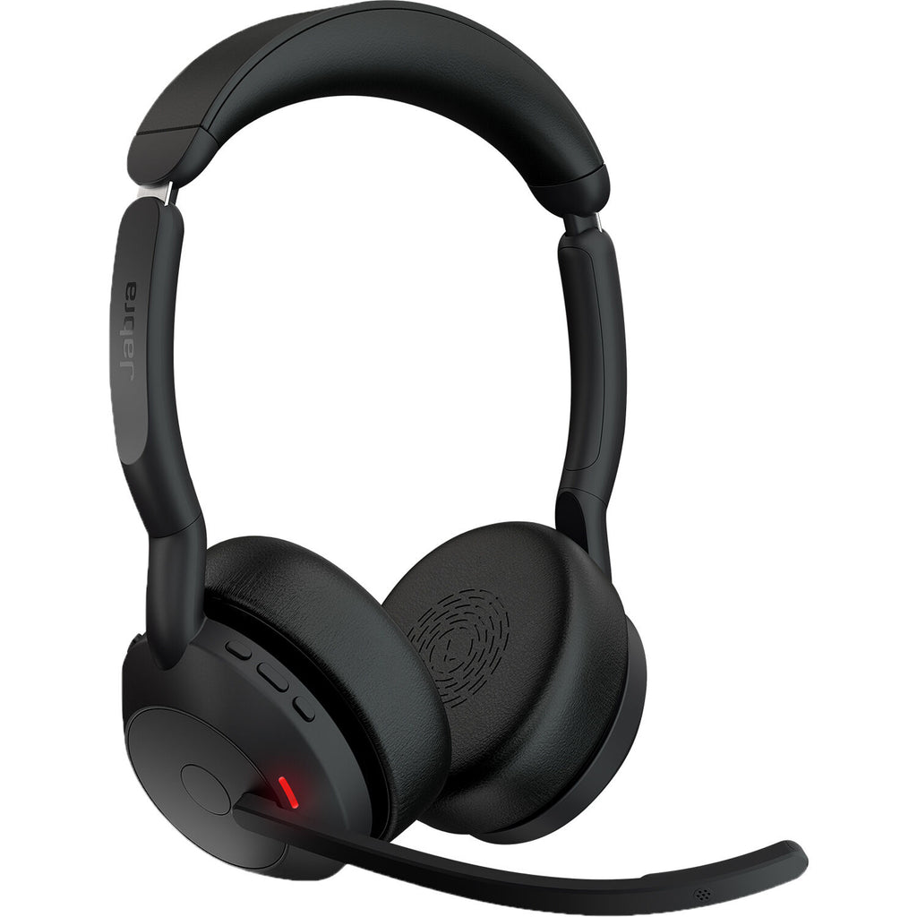 Jabra Evolve2 55 MS Stereo USB-C Bluetooth Headset with Charging Stand
