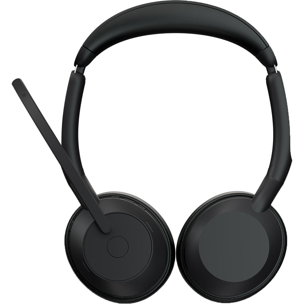 Jabra Evolve2 55 MS Stereo USB-C Bluetooth Headset with Charging Stand