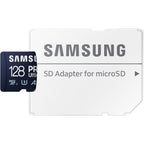 Samsung 128GB PRO Ultimate UHS-I microSDXC Card with SD Adapter 