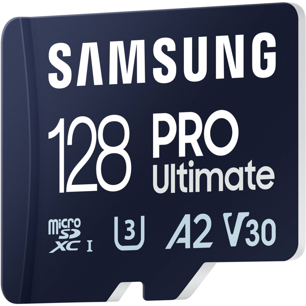 Samsung 128GB PRO Ultimate UHS-I microSDXC Card with SD Adapter 