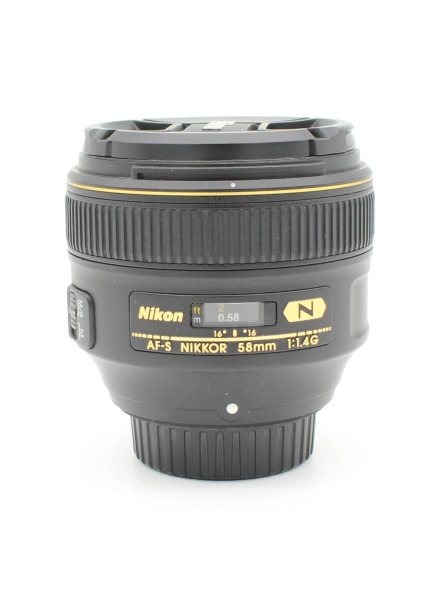 Used Nikon AF-S NIKKOR 58mm f/1.4G Prime Lens SN:2287711 (Read)