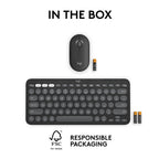 Logitech Pebble 2 Combo for MAC (Tonal Graphite)