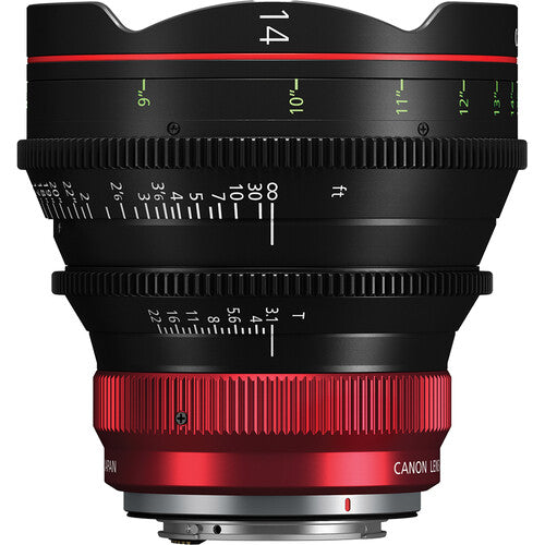 Canon CN-R 14mm T3.1 L F Cinema Prime Lens (Canon RF) 