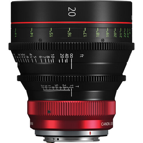 Canon CN-R 20mm T1.5 L F Cinema Prime Lens (Canon RF) 