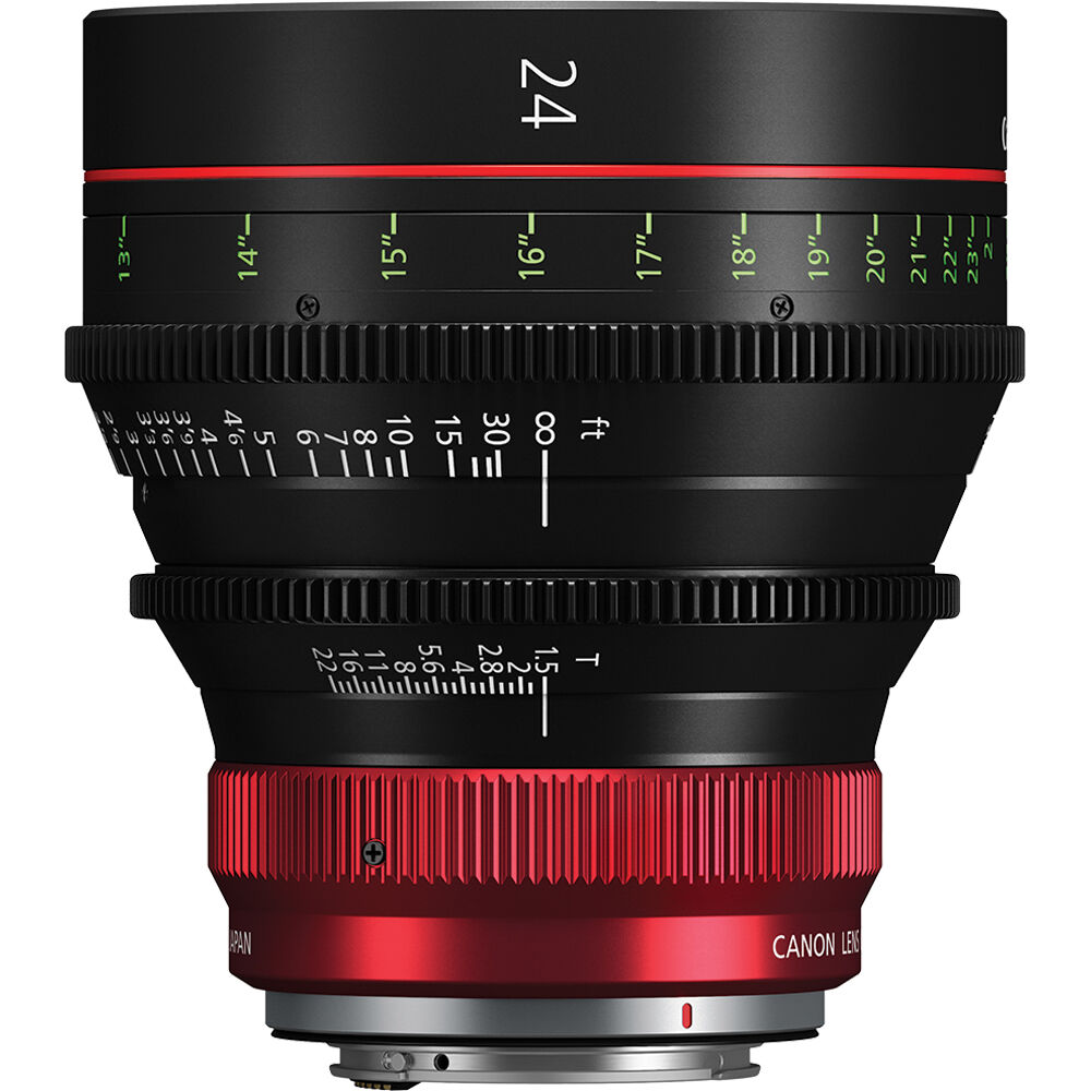 Canon CN-R 24mm T1.5 L F Cinema Prime Lens (Canon RF) 