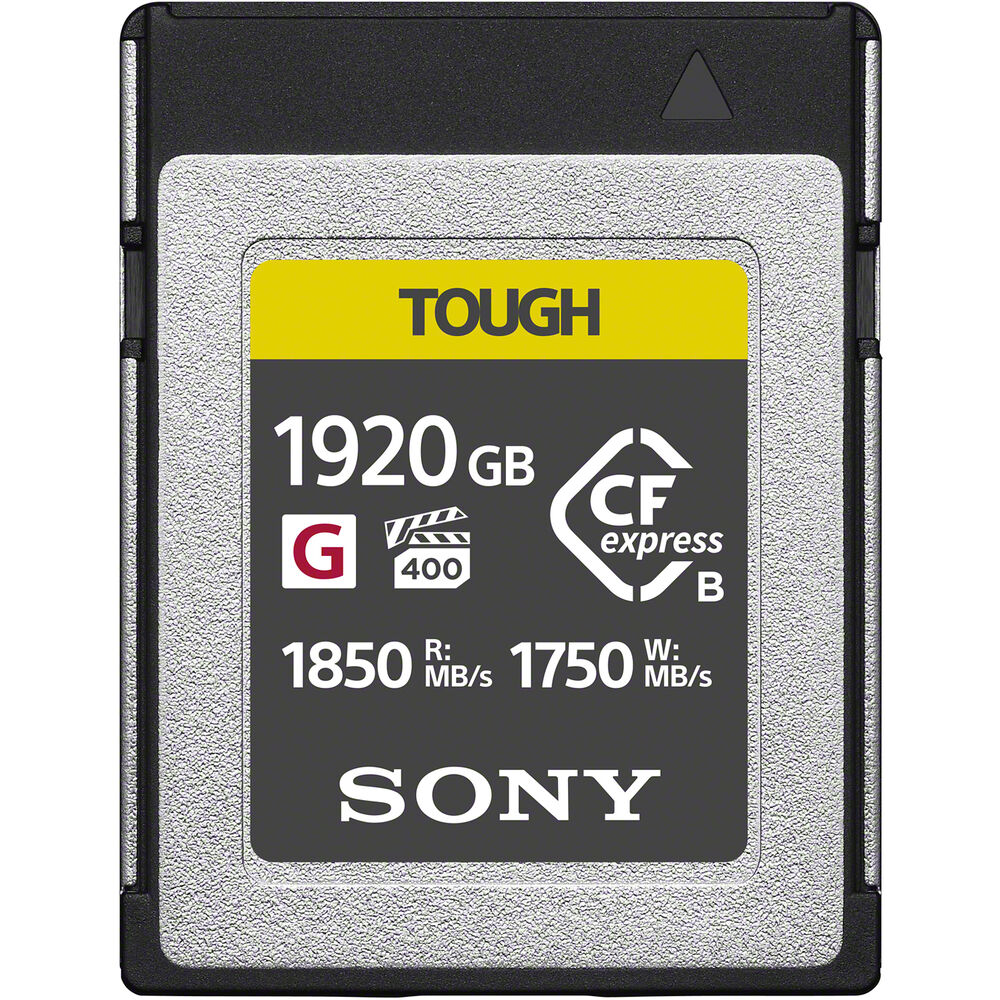Sony CEB-G1920T 1920GB CFexpress Type B Memory Card 