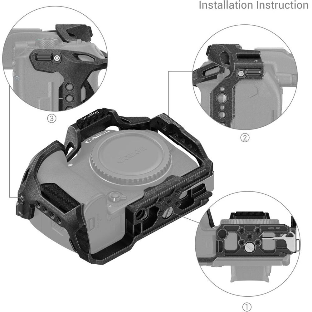 SmallRig Black Mamba Cage for Canon EOS R7 4003B