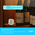 TP-Link Tapo Smart Desktop Temperature &amp; Humidity Monitor