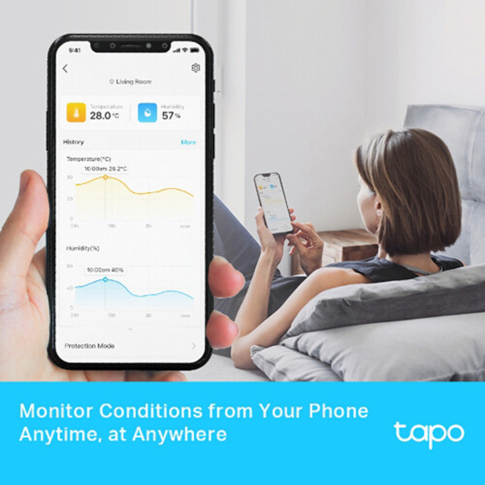 TP-Link Tapo Smart Desktop Temperature &amp; Humidity Monitor