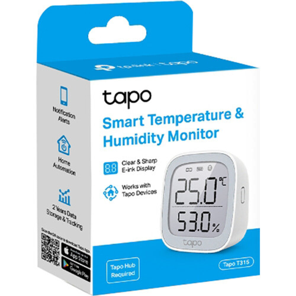 TP-Link Tapo Smart Desktop Temperature &amp; Humidity Monitor