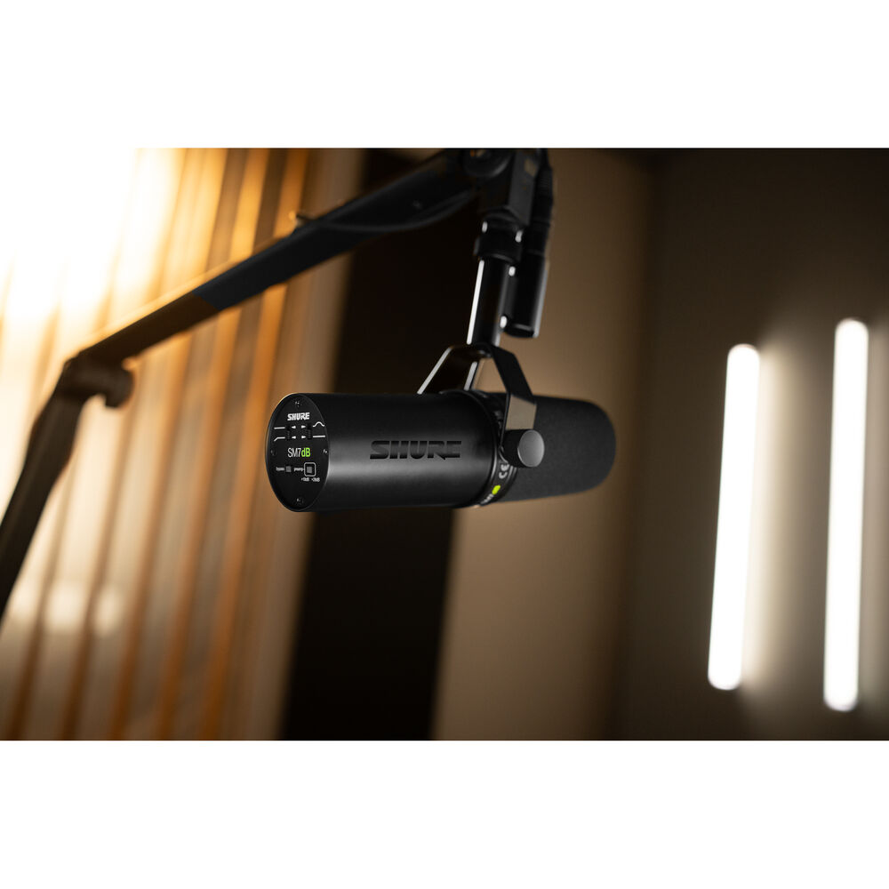 Shure SM7dB Dynamic Vocal Microphone w/ Built-in Preamp