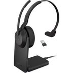 Jabra Evolve2 55 UC USB-A Mono Bluetooth Headset with Stand