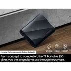 Samsung T9 4TB USB 3.2 Portable SSD (Black) 