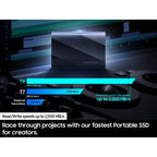 Samsung T9 1TB USB 3.2 Portable SSD (Black)