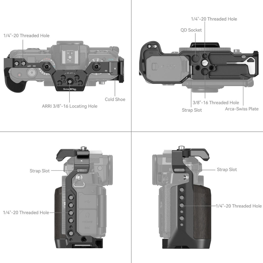 SmallRig Camera Cage for Nikon Z f 4261