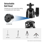 NEEWER TP29 Mini Desk Tripod with Ball Head