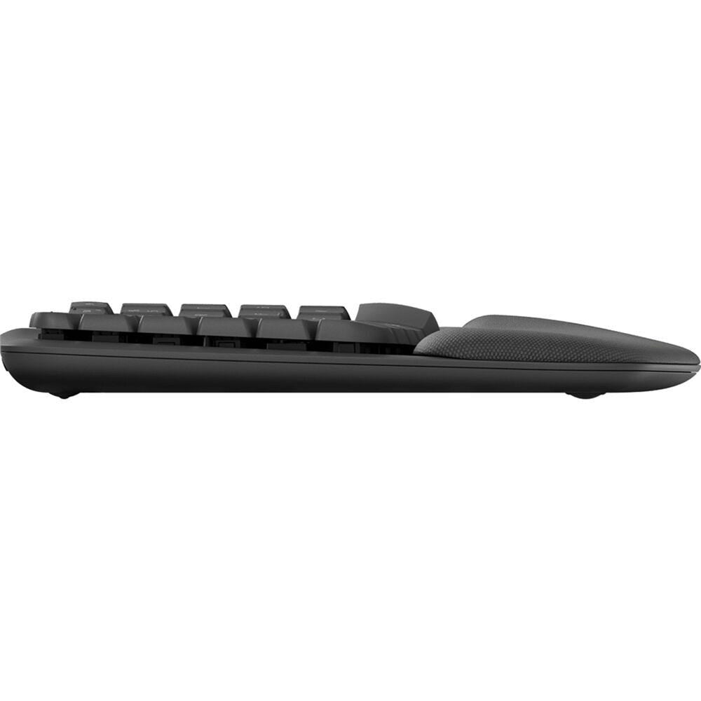 Logitech Wave Keys Wireless Ergonomic Keyboard (Graphite)