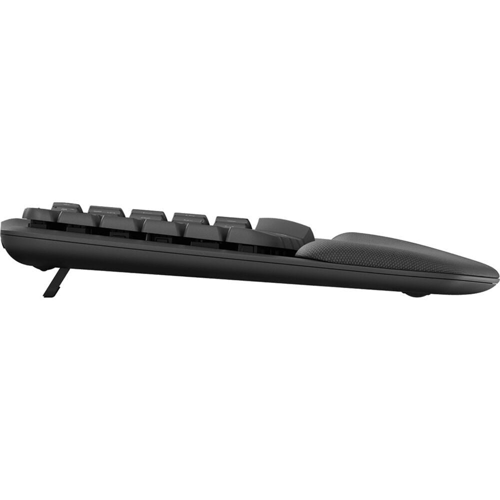 Logitech Wave Keys Wireless Ergonomic Keyboard (Graphite)
