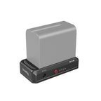 SmallRig NP-F Battery Adapter Mount Plate Kit for Canon EOS R5 / R5C and BMPCC 4K / 6K /
