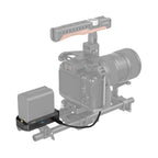 SmallRig NP-F Battery Adapter Mount Plate Kit with NP-FZ100 Dummy Battery Power Cable i