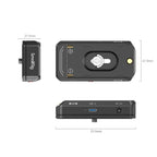 SmallRig NP-F Battery Adapter Mount Plate Kit with NP-FZ100 Dummy Battery Power Cable i