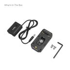 SmallRig NP-F Battery Adapter Mount Plate Kit with NP-FZ100 Dummy Battery Power Cable i