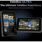 Open Box YoloLiv YoloBox Ultra Streamer Multicamera Encoder/ Switcher/Monitor & Recorder