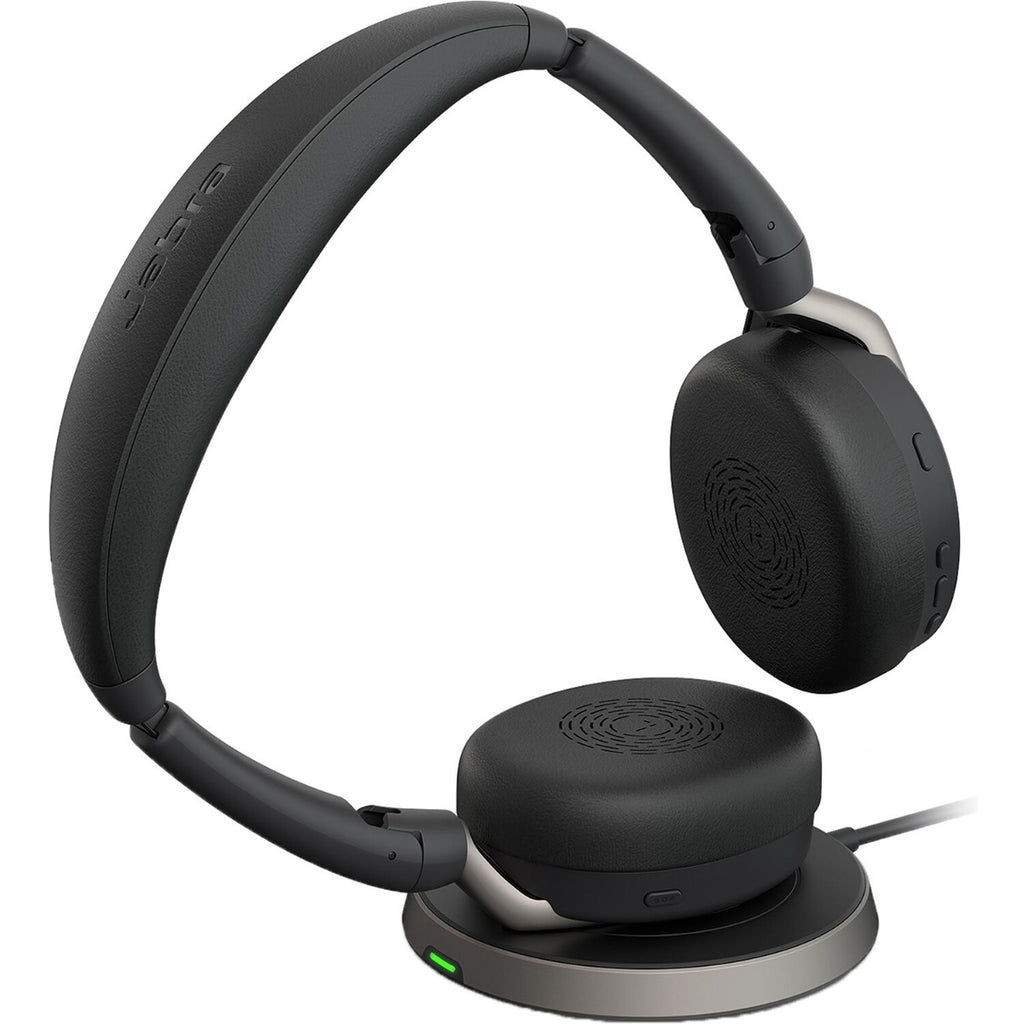 Jabra Evolve2 65 Flex UC USB-C Stereo ANC Bluetooth Headset with Charging Stand 