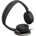 Jabra Evolve2 65 Flex UC USB-C Stereo ANC Bluetooth Headset with Charging Stand 