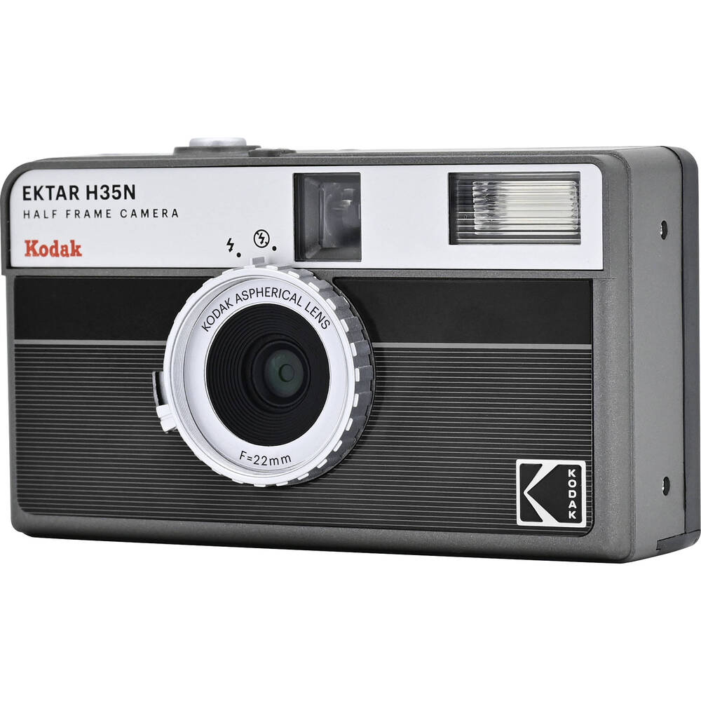 Kodak Ektar H35N Half Frame Camera - Striped Black