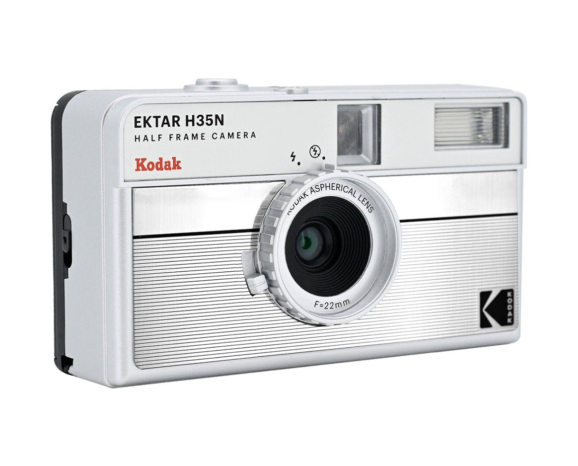 Kodak Ektar H35N Half Frame Camera - Striped Silver