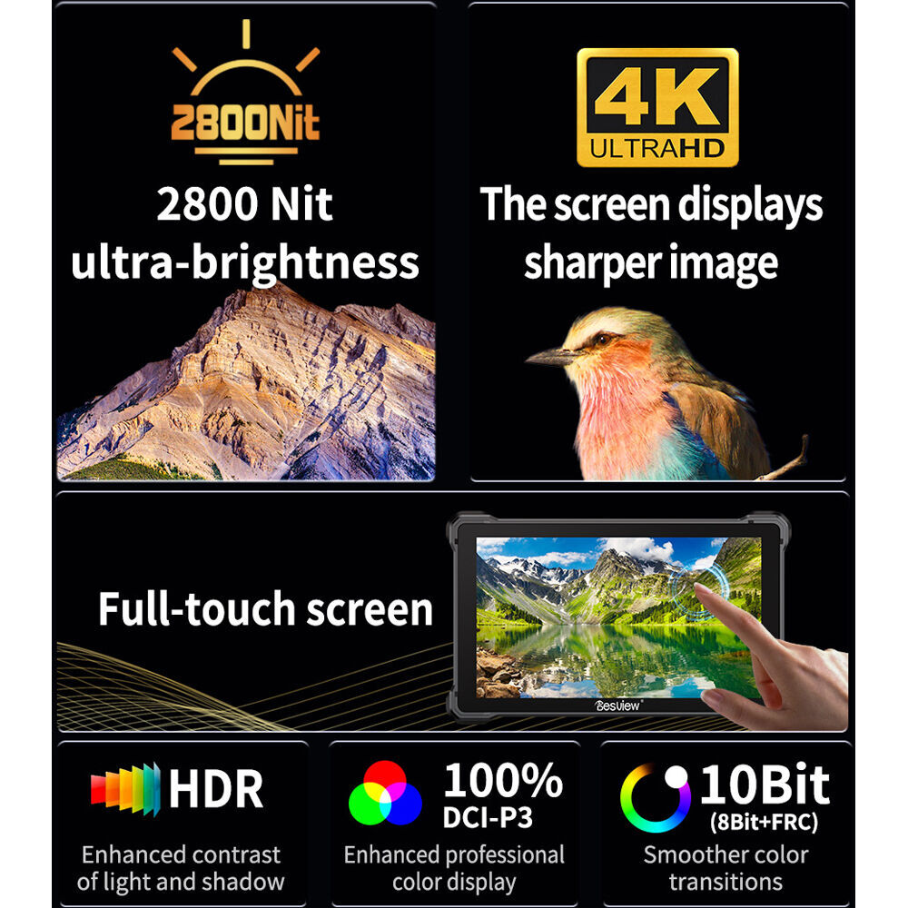 Desview R7III 2600 Nits Monitor
