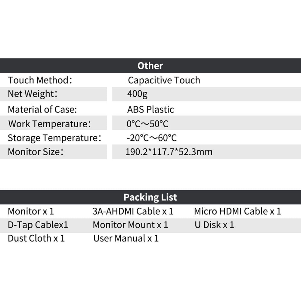 Desview R7III 2600 Nits Monitor
