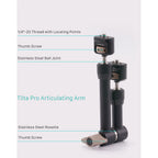 Tilta 10-inch Universal Joint - 1/4 Positioning Screw Interface - Black