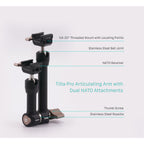  Tilta 10-inch Universal Joint - NATO interface - Black 