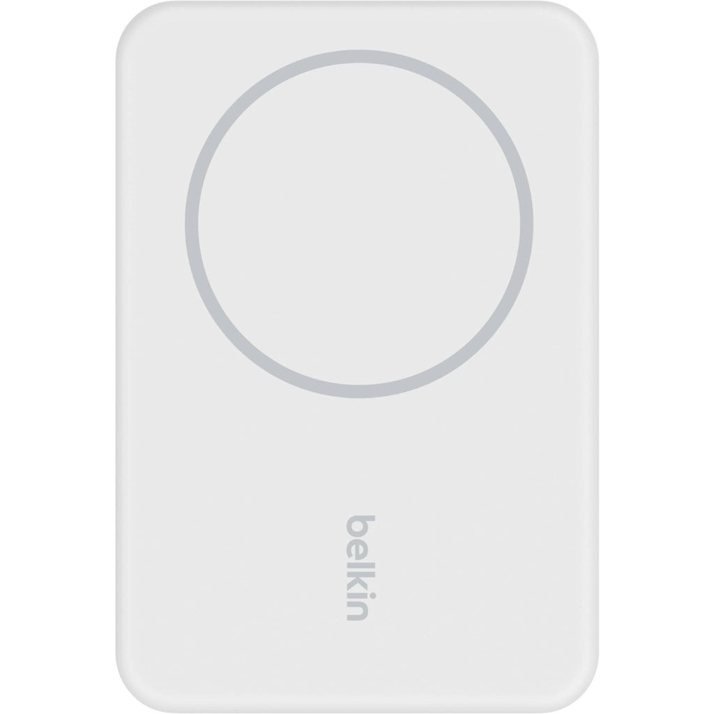 Belkin BoostCharge 5K Magnetic Wireless Power Bank with Stand (White)