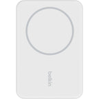 Belkin BoostCharge 5K Magnetic Wireless Power Bank with Stand (White)