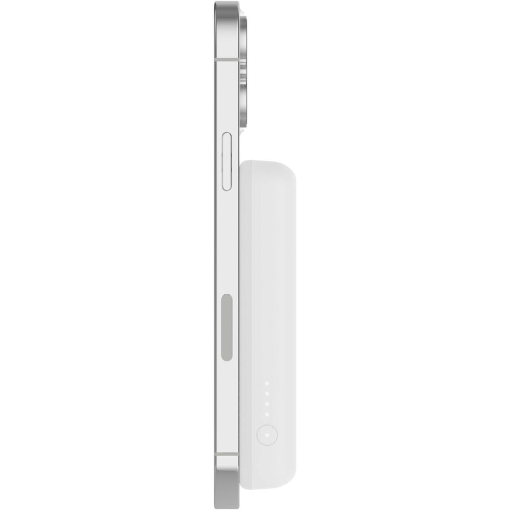 Belkin BoostCharge 5K Magnetic Wireless Power Bank with Stand (White)