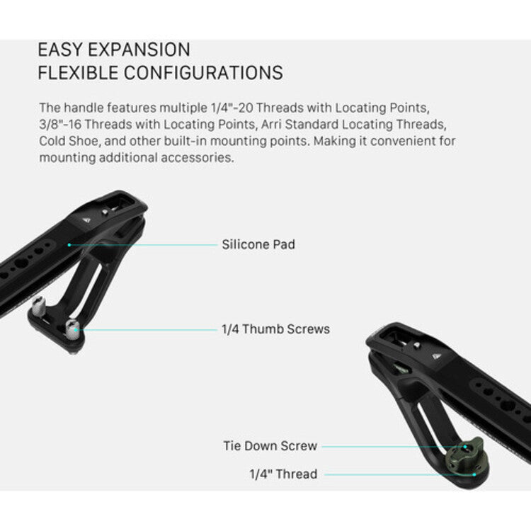 Tilta Iron Head Xeno Handheld - NATO Connector - Black