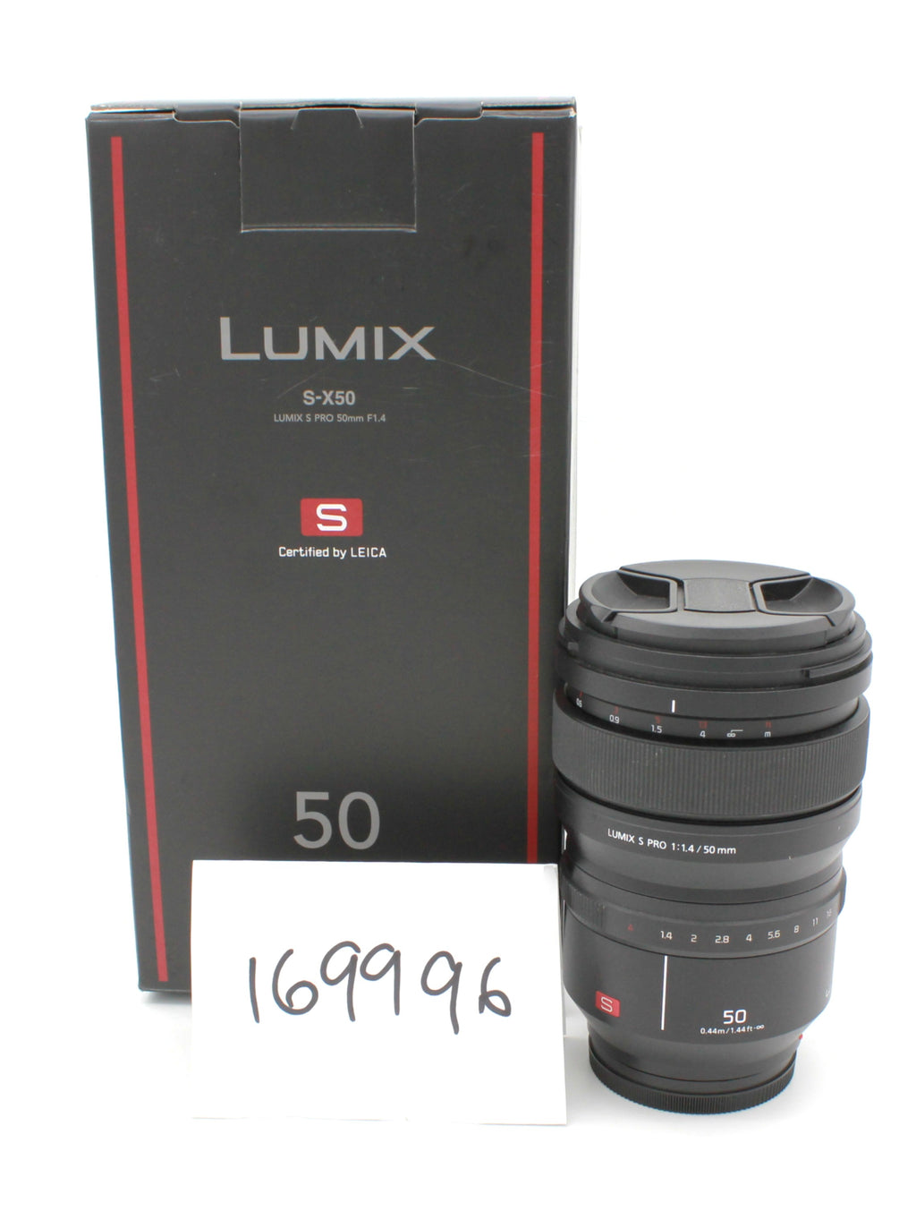 Parts Only Panasonic Lumix Pro S 50mm f/1.4 Lens, Non-Working No Focus  S/N:XF0GH200023