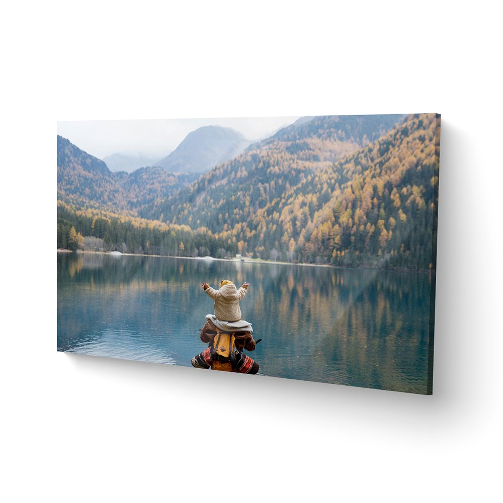 16x32" Landscape Glass Print